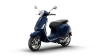 Vespa Primavera 125 Blau Energico Vorne links