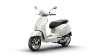 Vespa Primavera 125 Weiss Innocente Vorne links