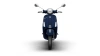 Vespa Primavera 50 Blau Energico Front
