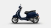 Vespa Primavera 50 Blau Energico Seite links