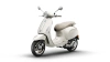 Vespa Primavera S 125 Weiss Innocente Vorne links