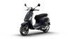 Vespa Primavera Tech 125 Blau Energico matt Vorne links