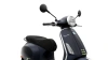 Vespa Primavera Tech 50 Blau Energico matt Detail Vorne rechts