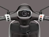 Vespa Primavera Tech 50 Grau Ottimista matt Detail Lenker