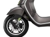 Vespa Primavera Tech 50 Grau Ottimista matt Detail Vorderradaufhängung