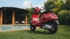 Vespa Sprint S 125 Rot Coraggioso live Hinten links