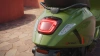 Vespa Sprint S 50 Grün Ribelle live Detail Rücklicht