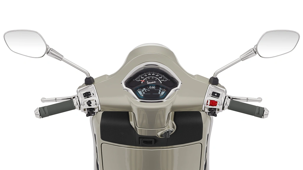 Die Vespa GTS 310 geht mit dem neuen 310-ccm Motor in die Vespa-Saison 2026 und ist Dolce Vita pur auf zwei Rädern!