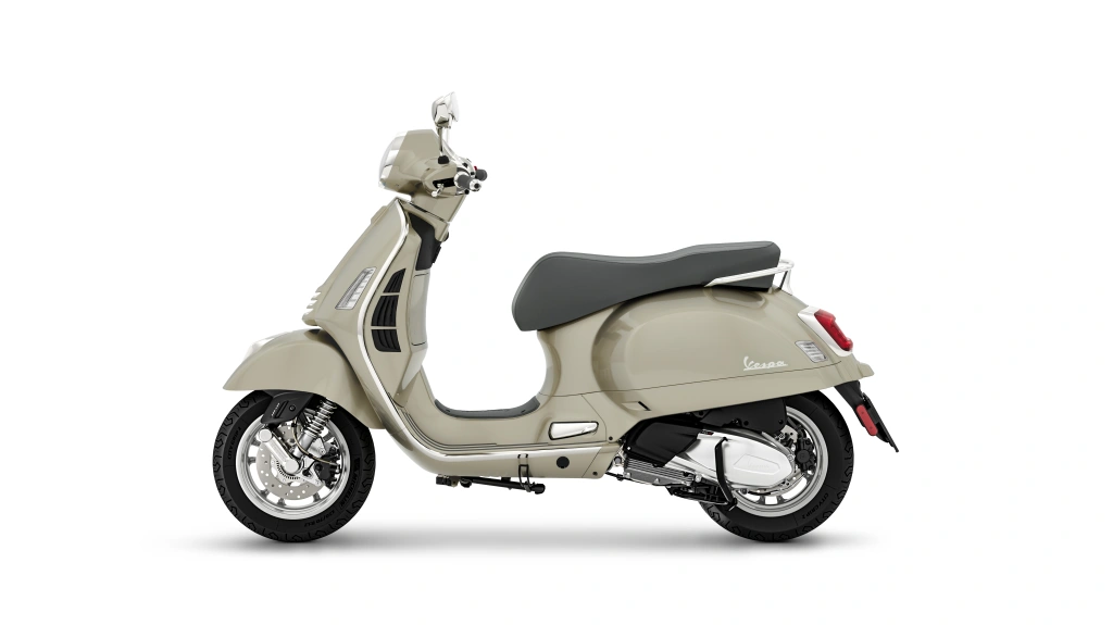 Die Vespa GTS 310 geht mit dem neuen 310-ccm Motor in die Vespa-Saison 2026 und ist Dolce Vita pur auf zwei Rädern!