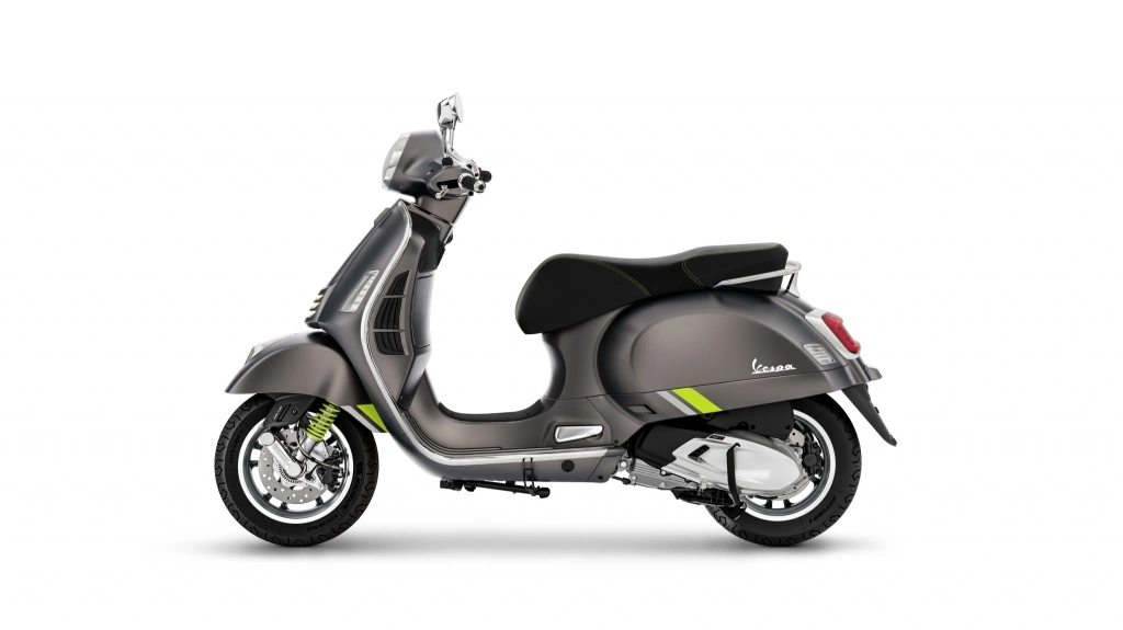 Die Vespa GTS SuperTech 310 geht mit dem neuen 310-ccm Motor in die Vespa-Saison 2026 und sorgt modernster Technik und Infotainment für einen glänzenden Auftritt.