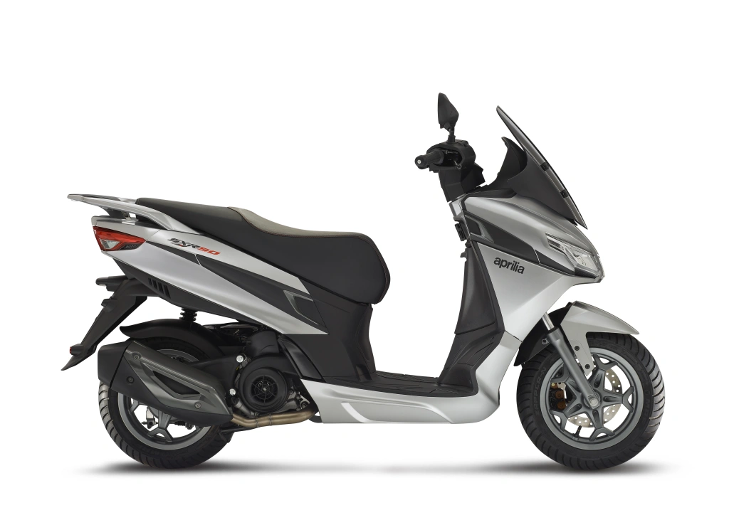 Aprilia SXR 50 Grau Instinctive Seite rechts