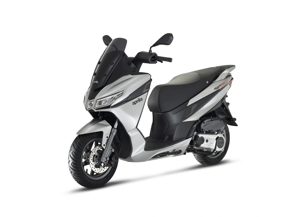 Aprilia SXR 50 Grau Instinctive Vorne links