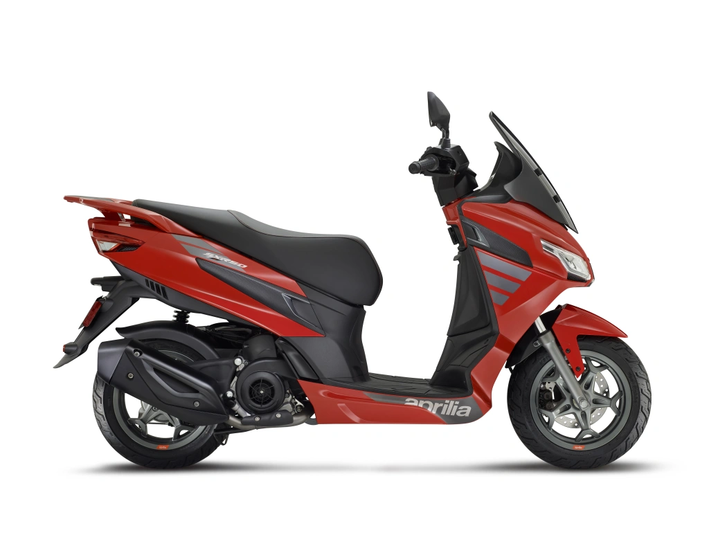 Aprilia SXR Sport 50 Flame Rot Seite rechts