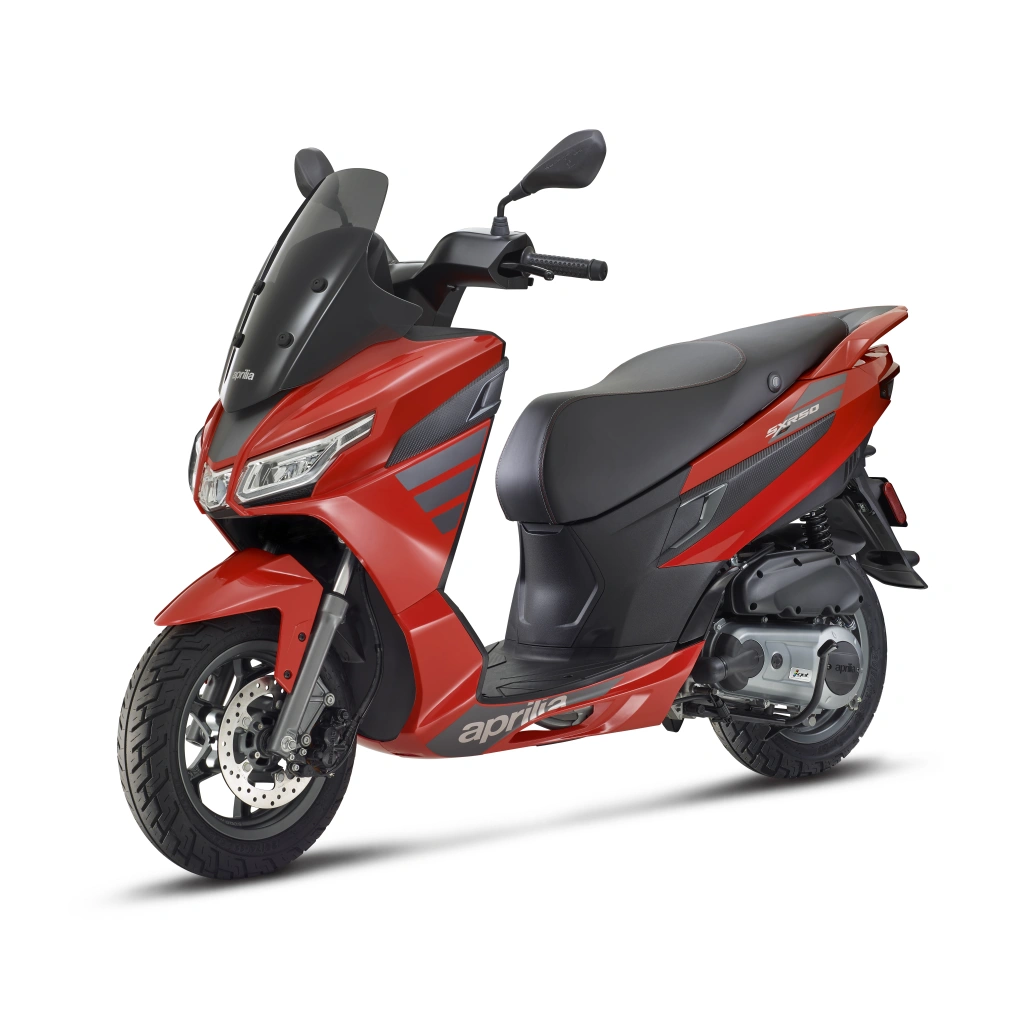Aprilia SXR Sport 50 Flame Rot Vorne links