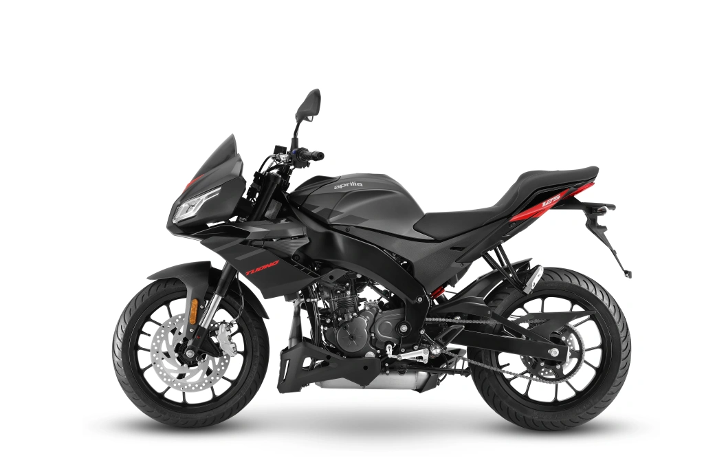 Aprilia Tuono 125 Grau Mamba Seite links