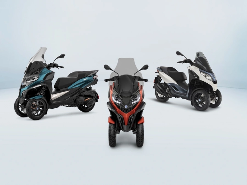 Windschild und Topcase zum Piaggio MP3 geschenkt