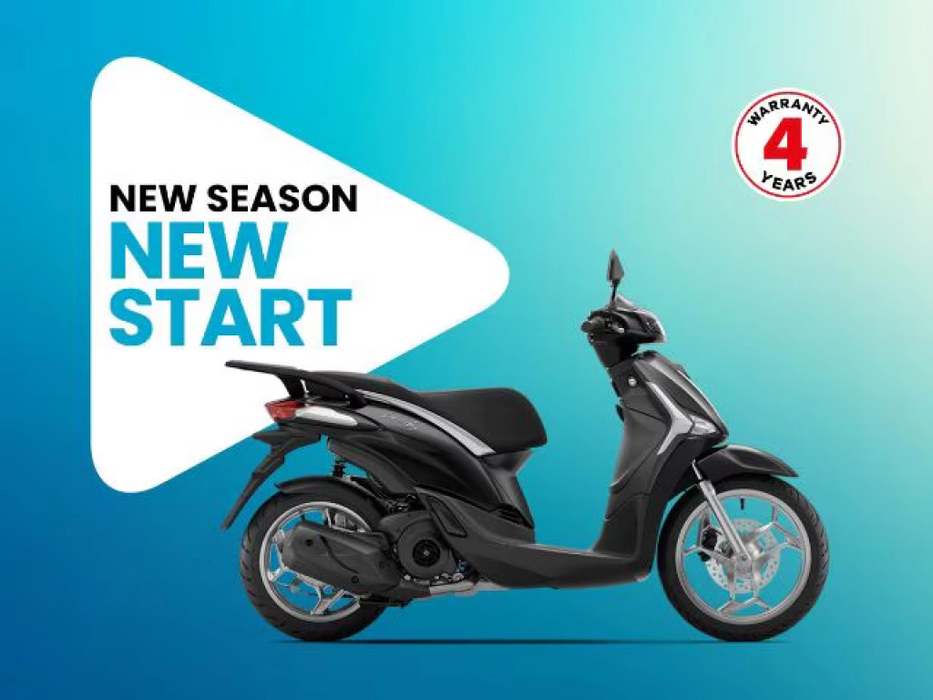 New Season - New Start Promo: Finanzierung ab 0% für alle Piaggio Liberty