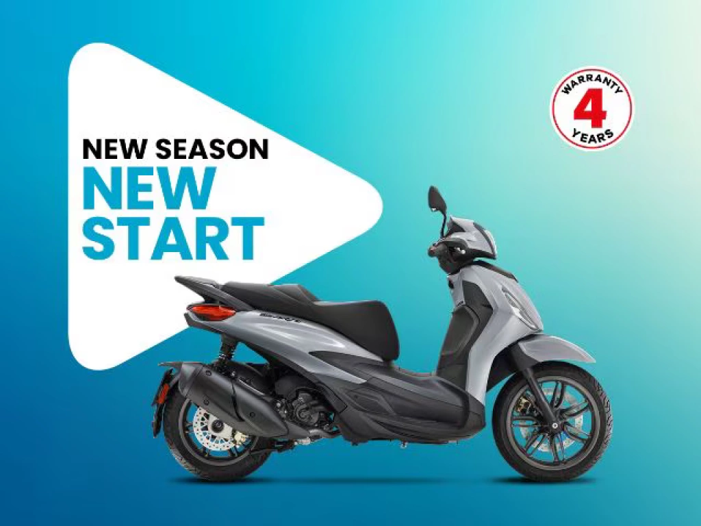 New Season - New Start Promo: 0%-Finanzierung für alle Piaggio Beverly
