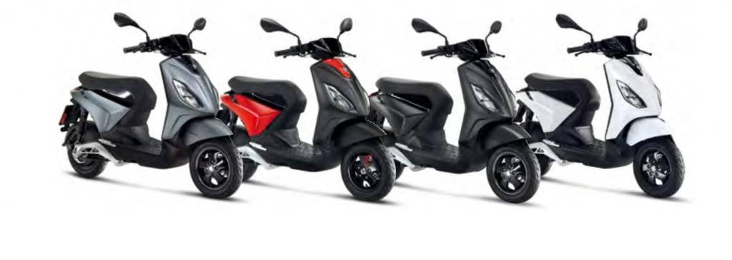 Piaggio Piaggio 1+ 45 km/h, erhöhte Reichweite
