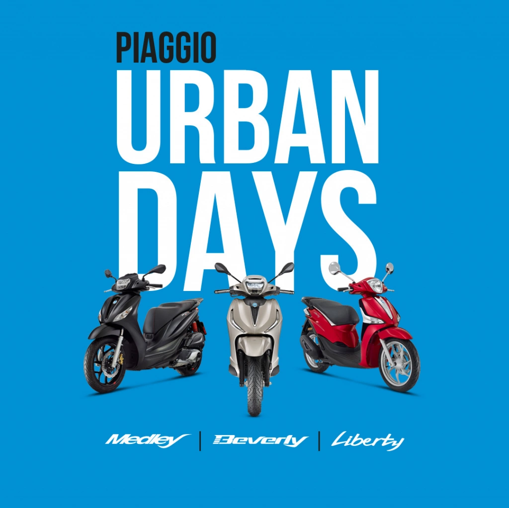 Piaggio Urban Days Mai bis Juni 2023