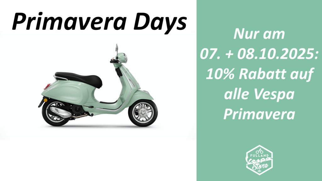 Vespa Primavera Days Vespa Primavera Days