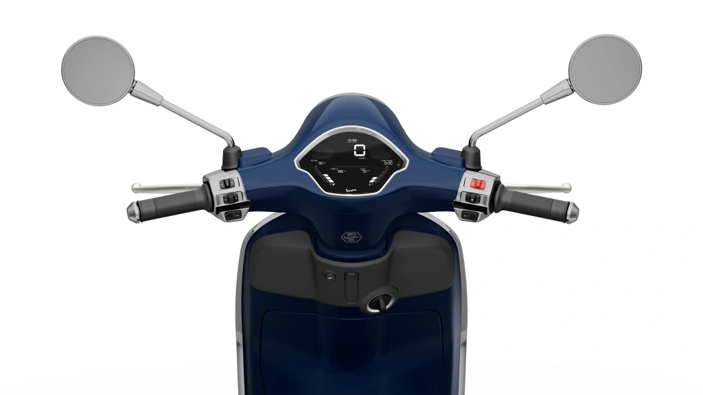 Vespa Primavera 125 Blau Energico Lenker