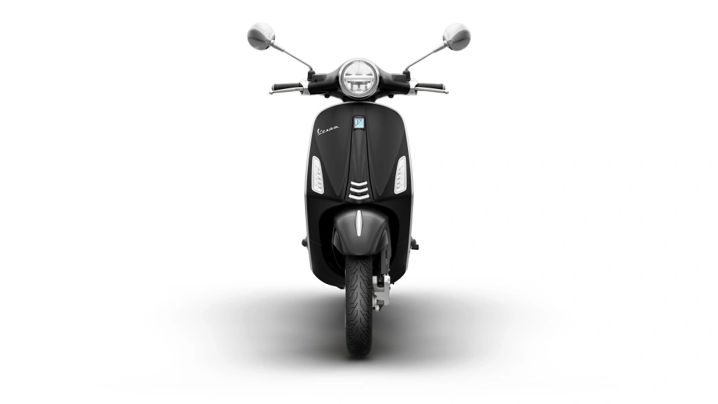 Vespa Primavera 125 Schwarz Convinto Front