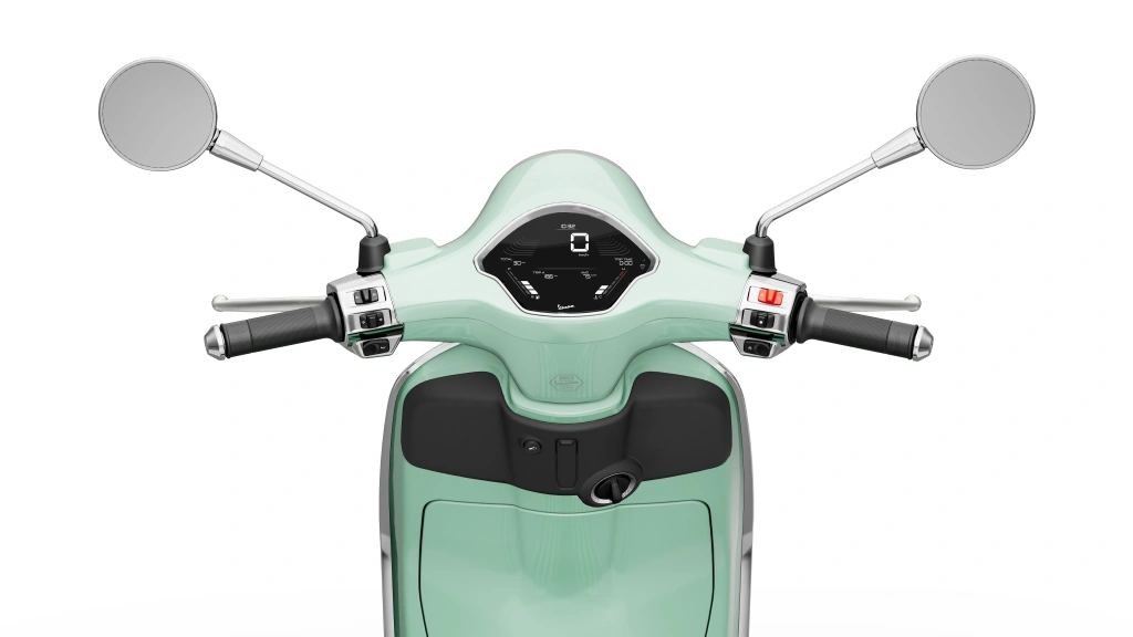 Vespa Primavera 150 Grün Amabile Lenker