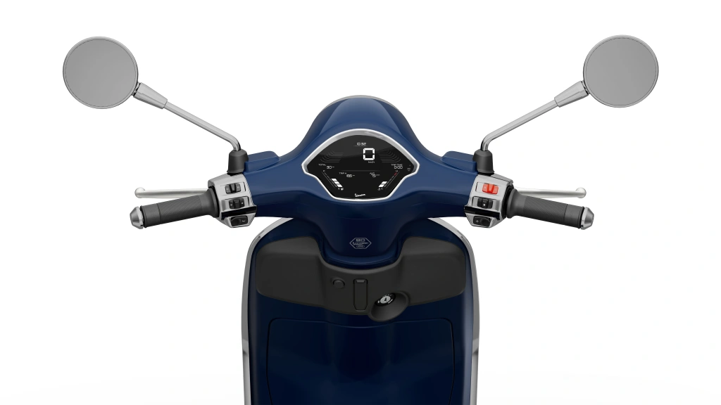 Vespa Primavera 50 Blau Energico Lenker