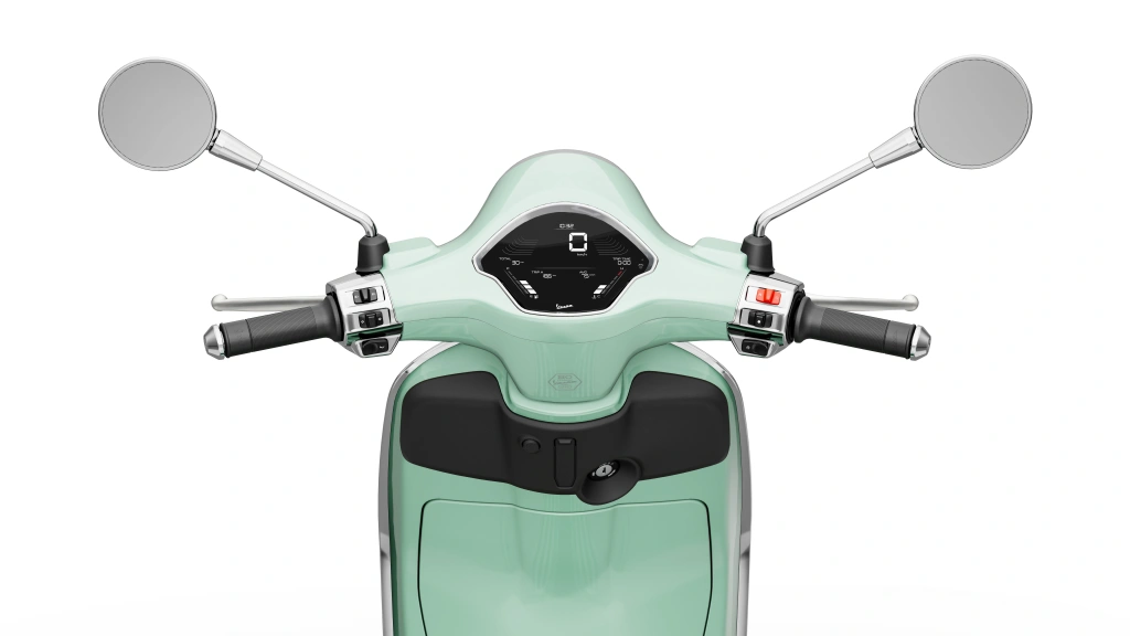 Vespa Primavera 50 Grün Amabile Lenker
