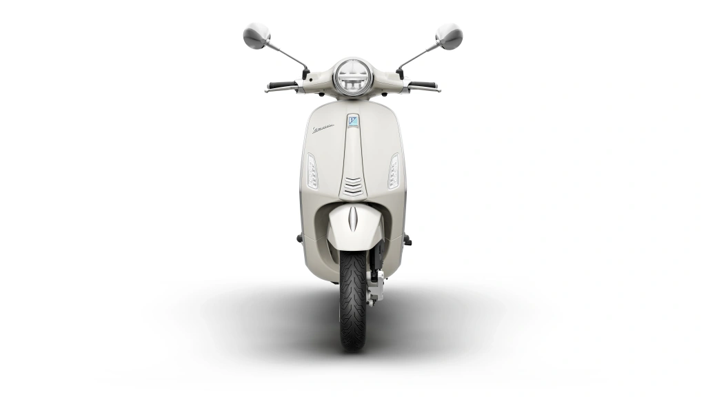 Vespa Primavera 50 Weiss Innocente Front