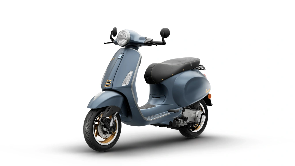 Vespa Primavera Officina 8 50 Vorne links