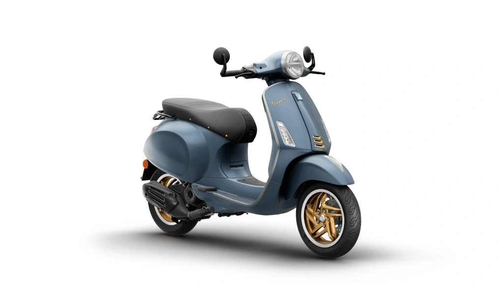 Vespa Primavera Officina 8 50 Vorne rechts