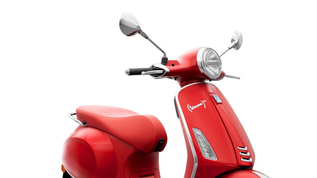 Vespa Primavera RED 150 Detail Vorne rechts