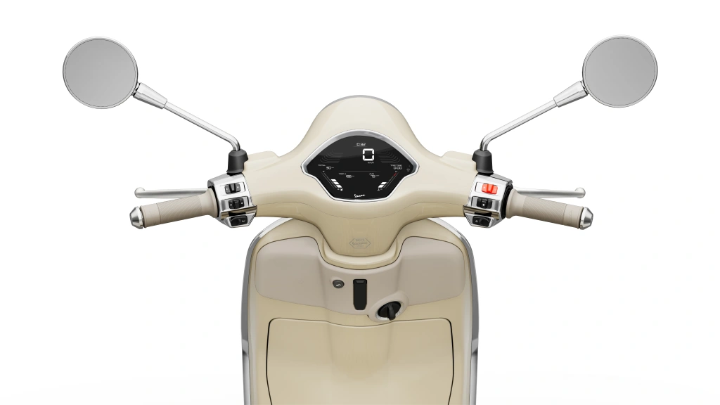 Vespa Primavera S 125 Gelb Disinvolto rechts