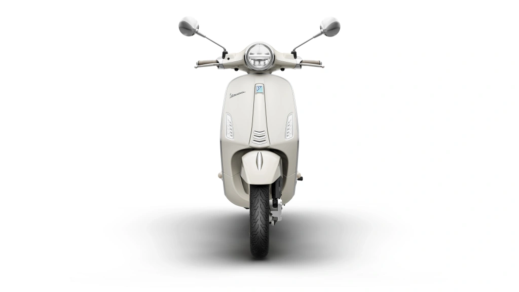 Vespa Primavera S 125 Weiss Innocente Front