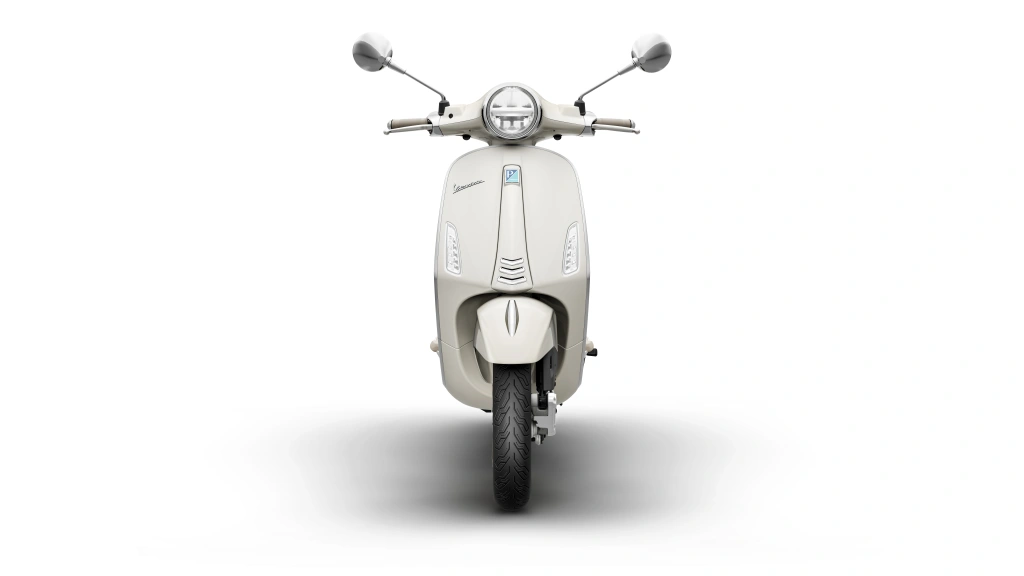 Vespa Primavera S 50 Weiss Innocente Front