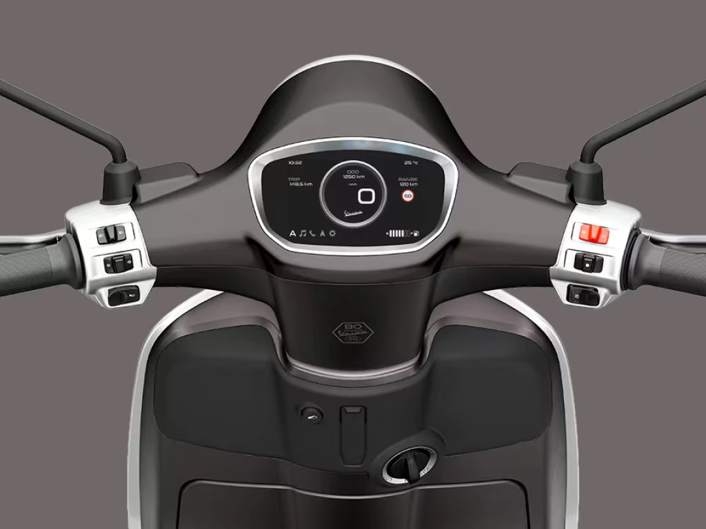 Vespa Primavera Tech 150 Grau Ottimista Detail Tacho