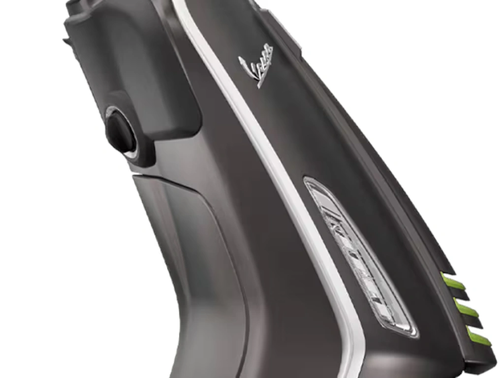 Vespa Primavera Tech 50 Grau Ottimista matt Detail Beinschild