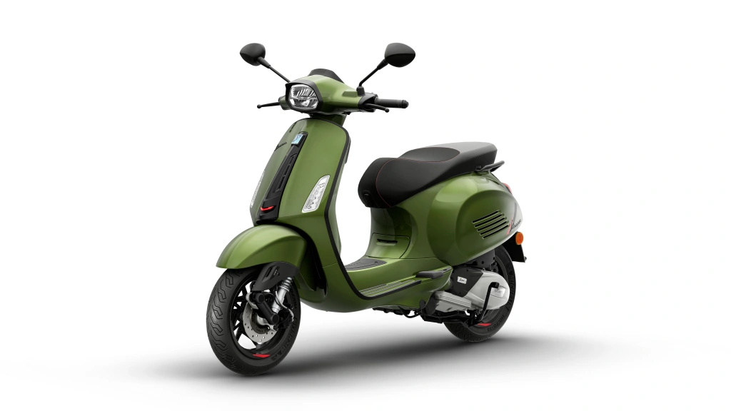 Vespa Sprint S 125 Grün Ribelle Vorne links