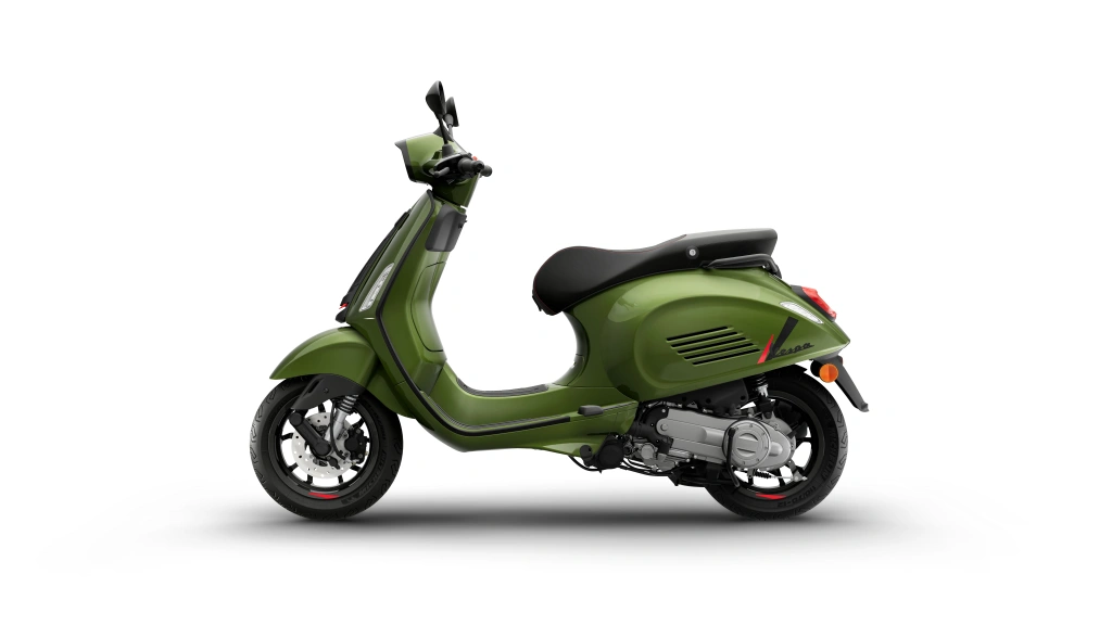 Vespa Sprint S 50 Grün Ribelle Seite links