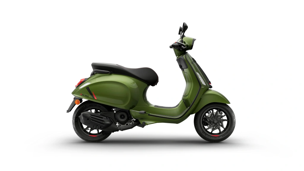 Vespa Sprint S 50 Grün Ribelle Seite rechts