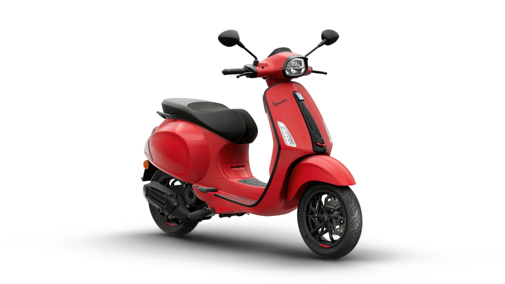 Vespa Sprint S 50 Rot Coraggioso Vorne rechts