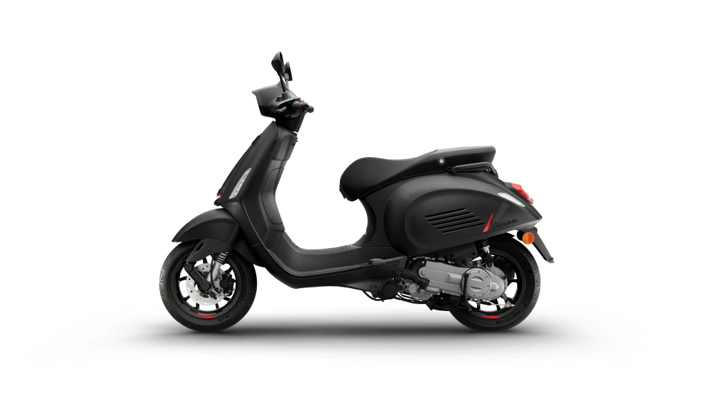 Vespa Sprint S 50 Schwarz Convinto matt Seite links