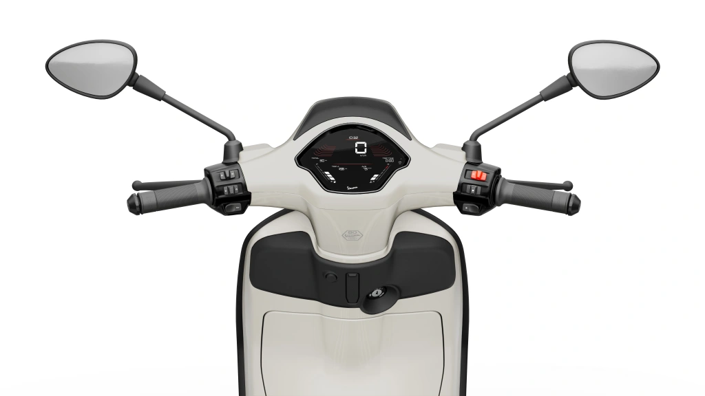 Vespa Sprint S 50 Weiss Innocente Detail Lenker