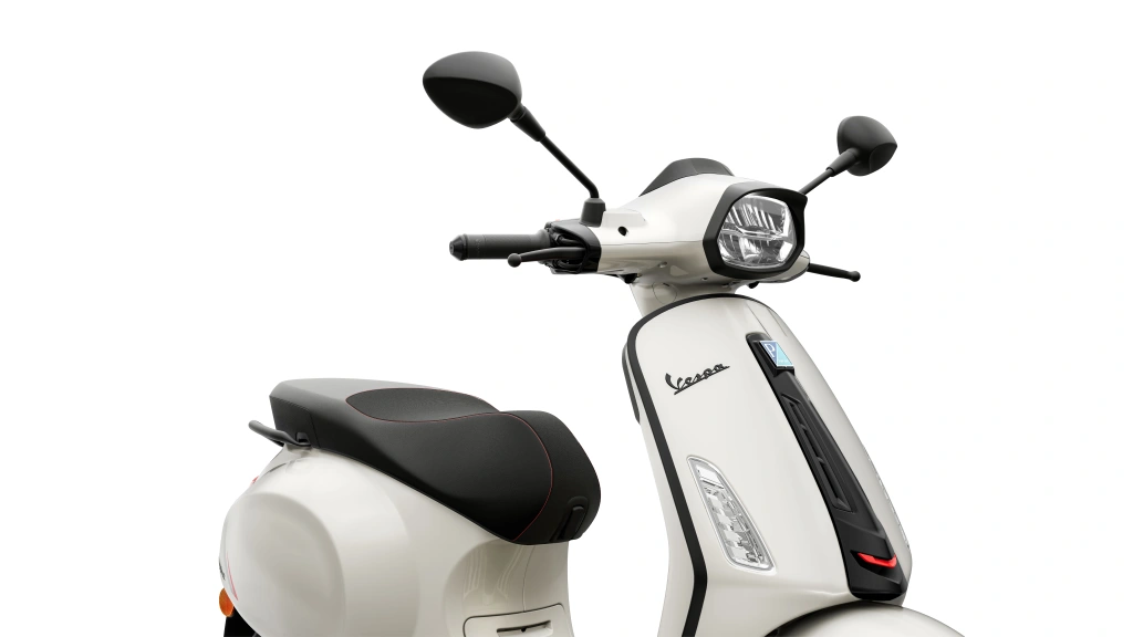 Vespa Sprint S 50 Weiss Innocente Detail Vorne rechts