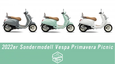 2022er Sondermodell Vespa Primavera Picnic