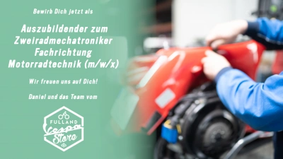 Auszubildung zum Zweiradmechatroniker Fachrichtung Motorradtechnik (m/w/d) 2021