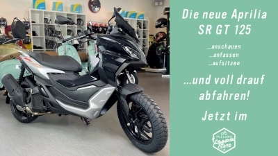 Die neue Aprilia SR GT 125 ist da!