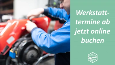 Werkstatttermine jetzt online buchen